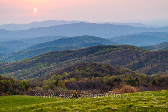 Max Patch sunset