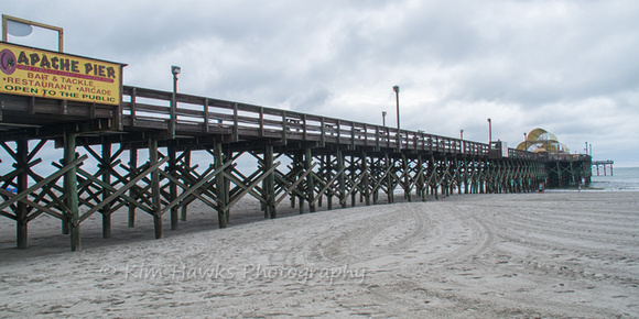 the longest wooden pier on the east coast.