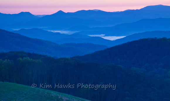 Blue Ridge Mtns sunrise