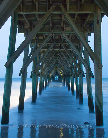 Some say looking through a pier is like looking through a cathedral.